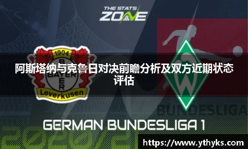 阿斯塔纳与克鲁日对决前瞻分析及双方近期状态评估